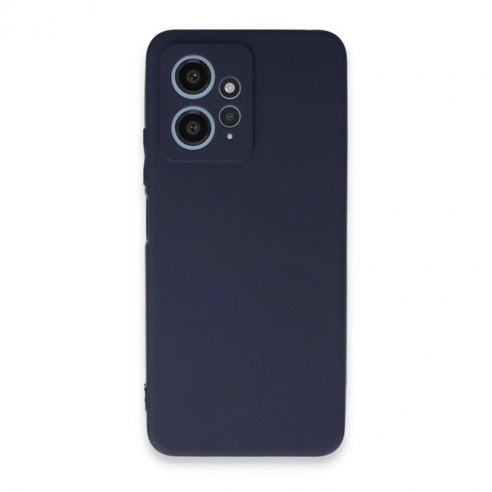 Xiaomi Redmi Note 12 4g Kılıf First Silikon - Lacivert
