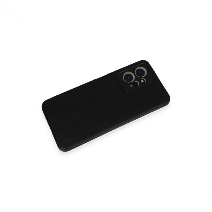 Xiaomi Redmi Note 12 4g Kılıf Loop Deri Silikon - Siyah