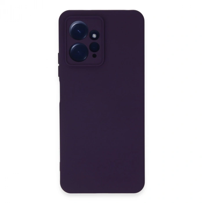 Xiaomi Redmi Note 12 4g Kılıf Nano İçi Kadife Silikon - Mor