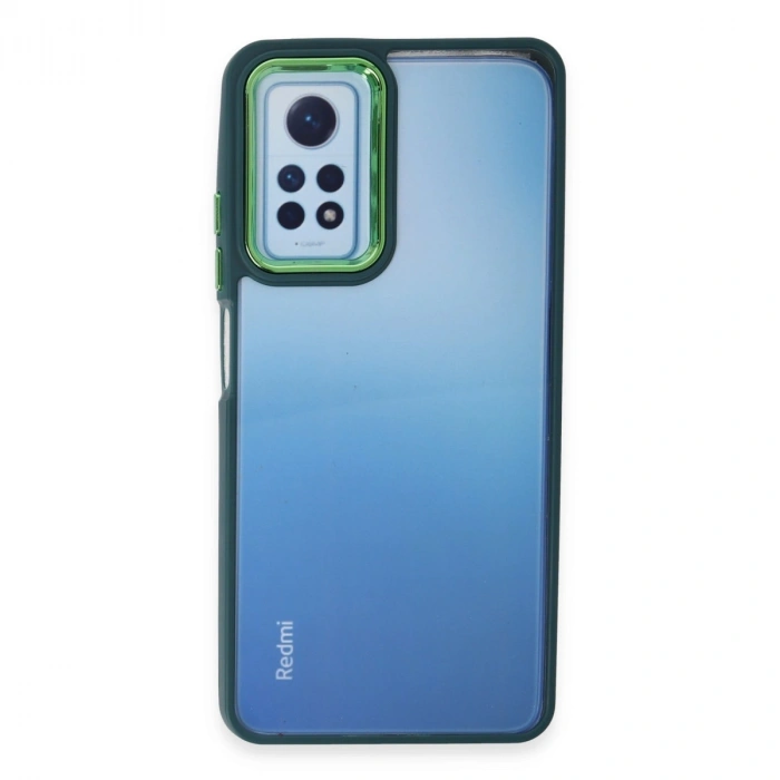 Xiaomi Redmi Note 12 Pro 4g Kılıf Dora Kapak - Haki Yeşil
