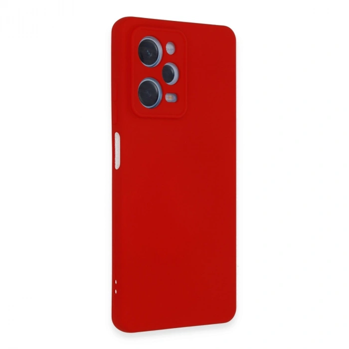 Xiaomi Redmi Note 12 Pro 5g Kılıf Nano İçi Kadife Silikon - Kırmızı