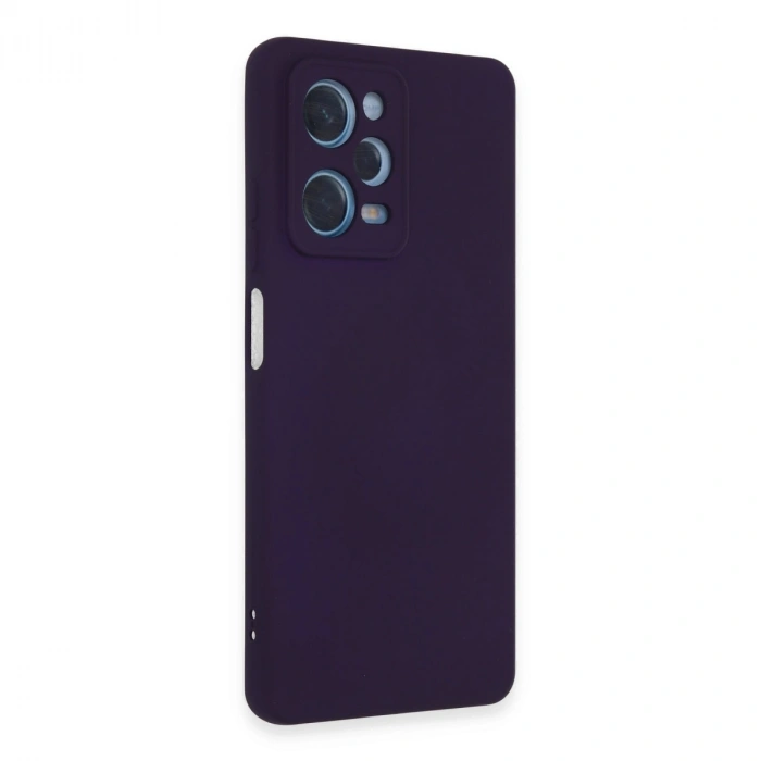 Xiaomi Redmi Note 12 Pro 5g Kılıf Nano İçi Kadife Silikon - Mor