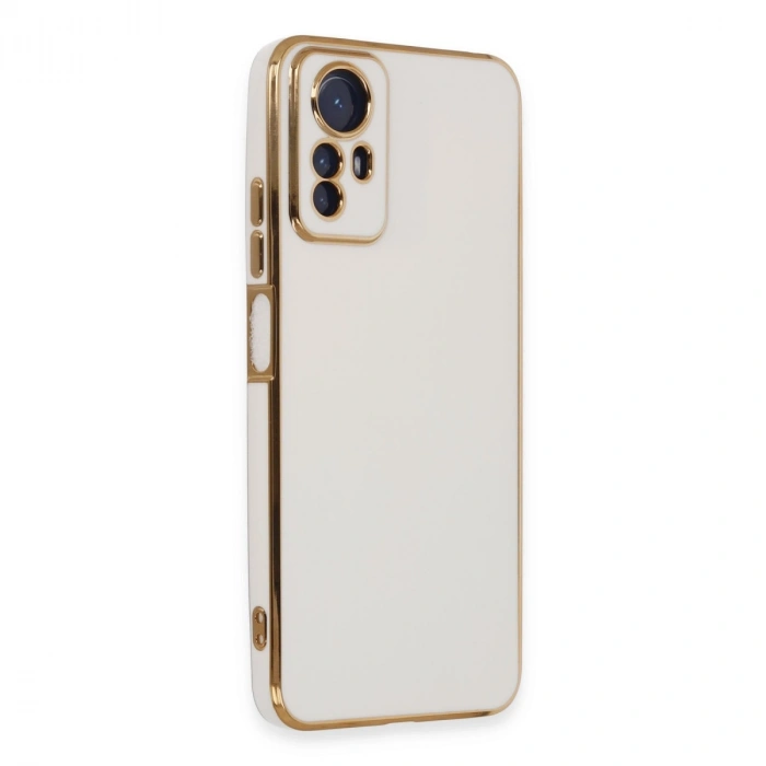 Xiaomi Redmi Note 12s Kılıf Volet Silikon - Beyaz