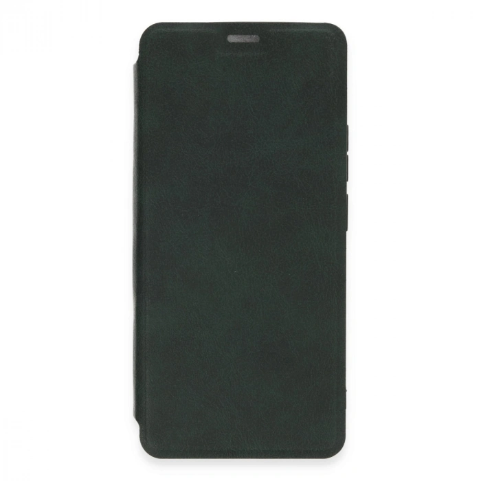 Xiaomi Redmi Note 13 Pro 4g Kılıf Flip Cover - Koyu Yeşil