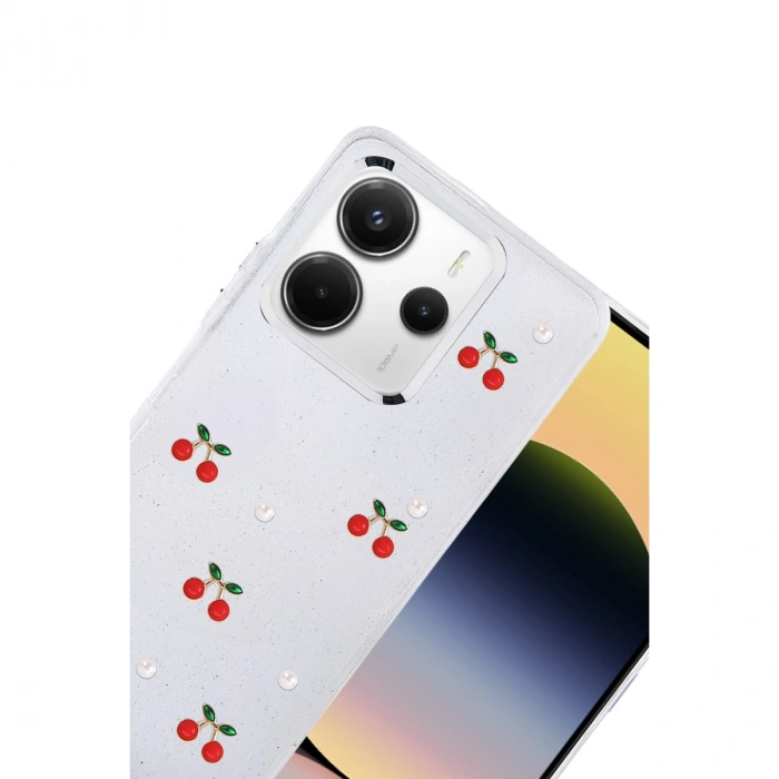Xiaomi Redmi Note 14 4g Fiyonk Desenli Kapak - Desen 9