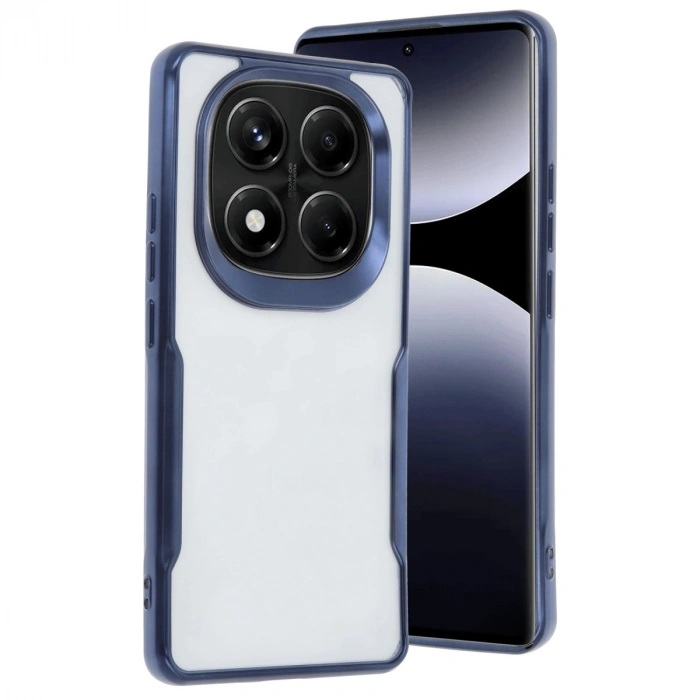 Xiaomi Redmi Note 14 Pro 5g Kılıf Boyi Silikon Kapak - Lacivert