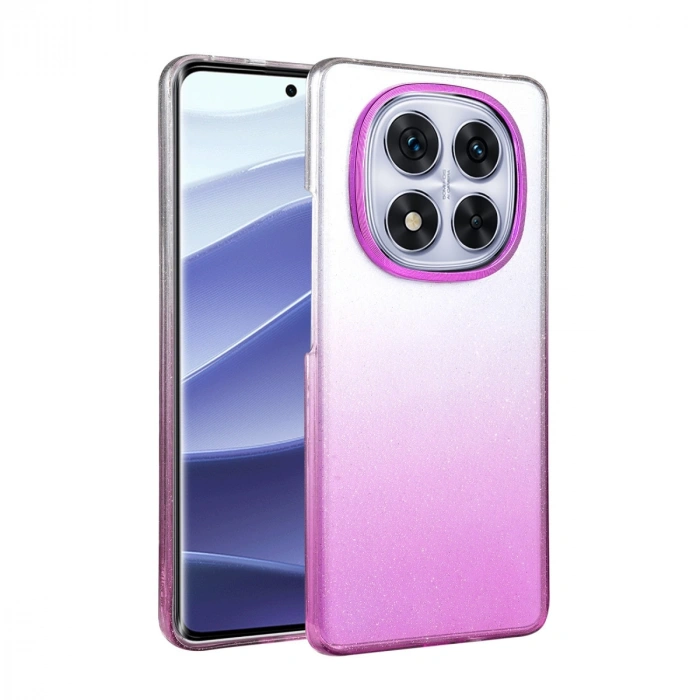 Xiaomi Redmi Note 14 Pro Plus Glossy Kapak - Mor