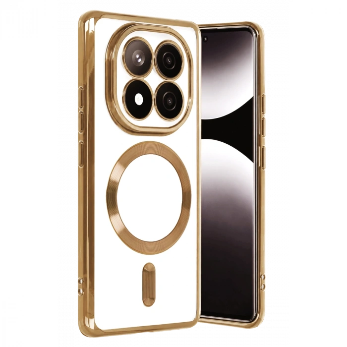 Xiaomi Redmi Note 15 Pro 5g Kross Magneticsafe Kapak - Gold
