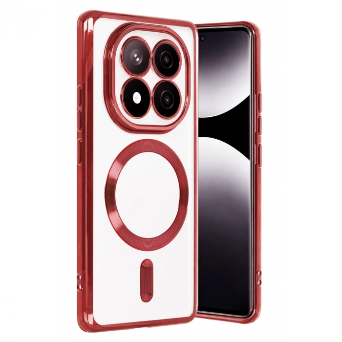 Xiaomi Redmi Note 15 Pro 5g Kross Magneticsafe Kapak - Kırmızı