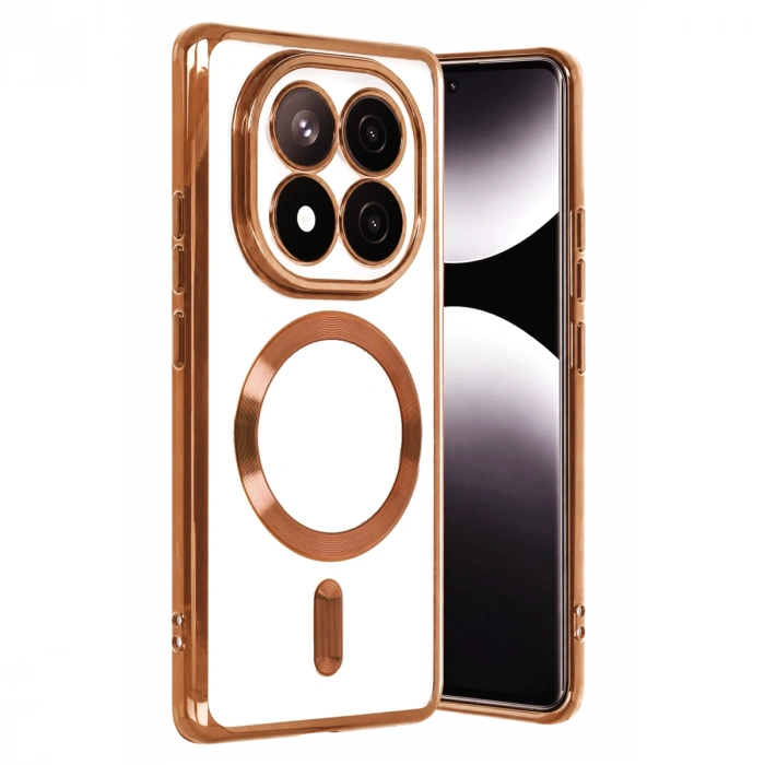 Xiaomi Redmi Note 15 Pro 5g Kross Magneticsafe Kapak - Turuncu