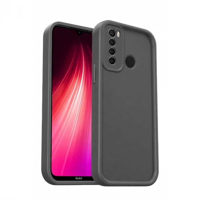 Xiaomi Redmi Note 8 Kılıf Viera Silikon - Gri