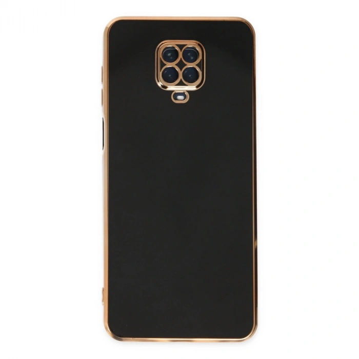Xiaomi Redmi Note 9 Pro Kılıf Volet Silikon - Siyah