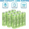1800 Mah 1.2v Aa Ni-mh Şarj Edilebilir Pil 12 Adet
