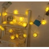 2m 10 Led Pilli 2 Kademeli Limon Led Işık Mz-304
