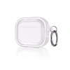 Apple Airpods Pro 2 (2.nesil) Shiny Şeffaf Kılıf - Beyaz