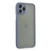 Apple İphone 11 Pro Kılıf Montreal Silikon Kapak - Gri