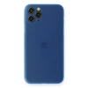 Apple İphone 11 Pro Max Kılıf Pp Ultra İnce Kapak - Mavi
