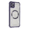 Apple İphone 11 Pro Max Kılıf Prag Magneticsafe Kapak - Derin Mor