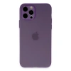Apple İphone 12 Pro Kılıf Puma Silikon - Koyu Mor