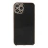 Apple İphone 12 Pro Kılıf Volet Silikon - Siyah