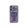 Apple İphone 13 Pro Kılıf Apollo Magneticsafe Desenli Kapak - Apollo Mor - 3