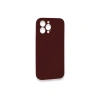 Apple İphone 13 Pro Kılıf Lansman Legant Silikon - Bordo