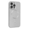 Apple İphone 13 Pro Max Kılıf Moshi Lens Magneticsafe Silikon - Gümüş