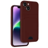 Apple İphone 14 Kılıf Kelvin Kartvizitli Silikon - Bordo