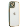 Apple İphone 14 Plus Kılıf Liva Lens Silikon - Yeşil