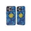 Apple İphone 14 Pro Kılıf Apollo Magneticsafe Desenli Kapak - Apollo Mavi - 1