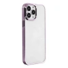 Apple İphone 14 Pro Kılıf Element Silikon - Lila