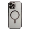 Apple İphone 14 Pro Kılıf Magneticsafe Lazer Silikon - Siyah
