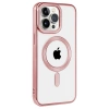 Apple İphone 14 Pro Max Kılıf Kronos Magsafe Kapak - Rose Gold