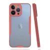 Apple İphone 14 Pro Max Kılıf Platin Silikon - Pembe