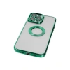 Apple İphone 14 Pro Max Kılıf Slot Silikon - Köknar Yeşili