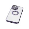Apple İphone 14 Pro Max Kılıf Slot Silikon - Mor