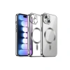 Apple İphone 15 Kılıf Kross Magneticsafe Kapak - Gümüş