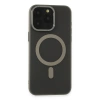 Apple İphone 15 Pro Kılıf Lodos Magneticsafe Mat Kapak - Titan Gri