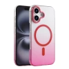 Apple İphone 16 Glossy Magsafe Kapak - Pembe