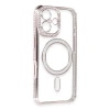 Apple İphone 16 Kılıf Joke Simli Magneticsafe Kılıf - Pembe