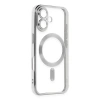 Apple İphone 16 Kılıf Kross Magneticsafe Kapak - Gümüş