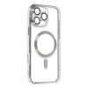 Apple İphone 16 Pro Kılıf Kross Magneticsafe Kapak - Gümüş