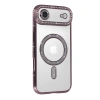 Apple İphone 17 Air Joke Simli Magneticsafe Kılıf - Pembe