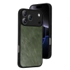 Apple İphone 17 Pro Aras Deri Kapak - Yeşil