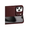 Apple İphone 17 Pro Max Auto Focus Karbon Kapak - Bordo