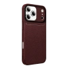 Apple İphone 17 Pro Max Auto Focus Karbon Kapak - Bordo