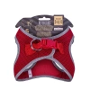 Doggie Havalı Dokuma Reflektörlü Küçük Irk Göğüs Tasması Red 32-38 cm(ARG-S)