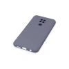 General Mobile Gm 20 Kılıf Nano İçi Kadife Silikon - Gri
