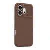 Huawei Honor 600 First Silikon - Kahverengi