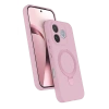 Huawei Honor 600 Lite Regal Magsafe Standlı Kapak - Açık Pembe